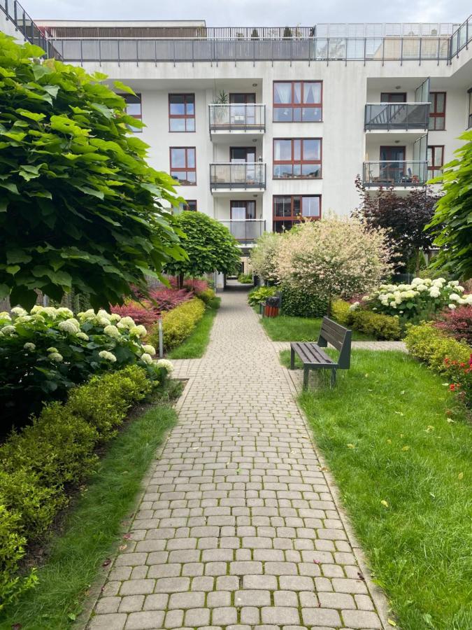 ורשה Blekitny Apartament - Wilanow מראה חיצוני תמונה
