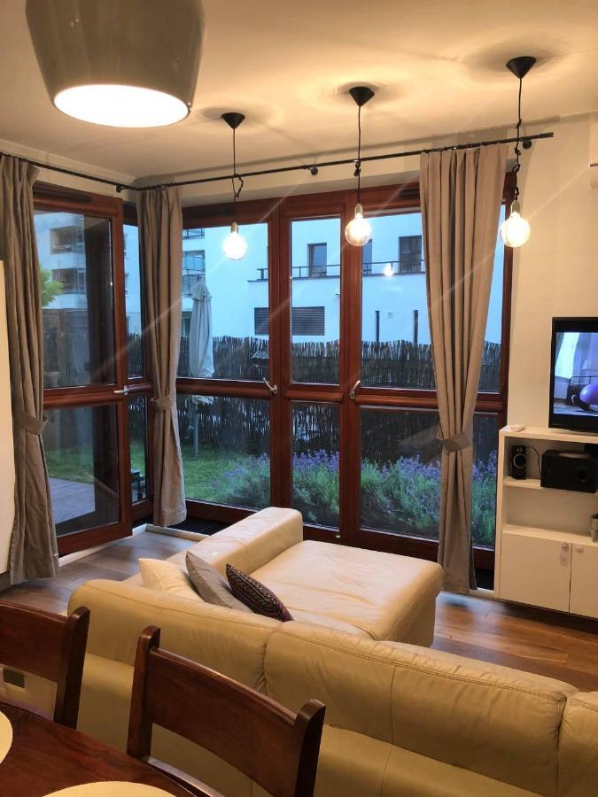 ורשה Blekitny Apartament - Wilanow מראה חיצוני תמונה