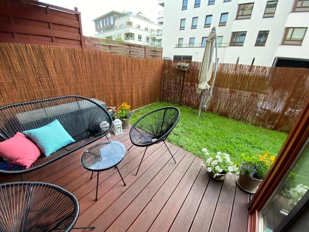 ורשה Blekitny Apartament - Wilanow מראה חיצוני תמונה