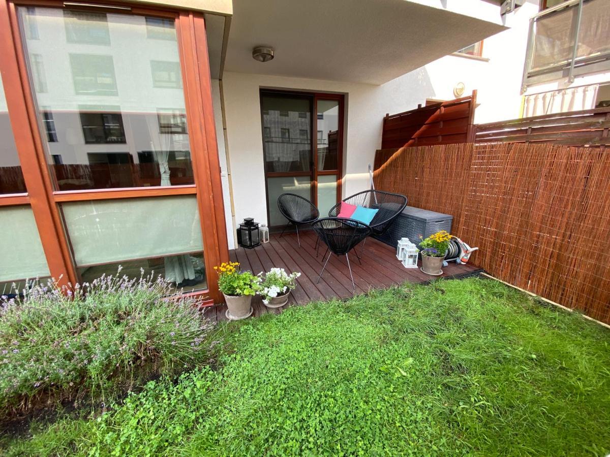 ורשה Blekitny Apartament - Wilanow מראה חיצוני תמונה
